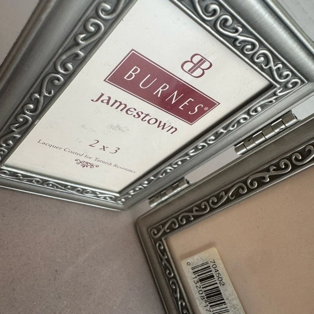 Burnes of Boston Elegant Silver Frames